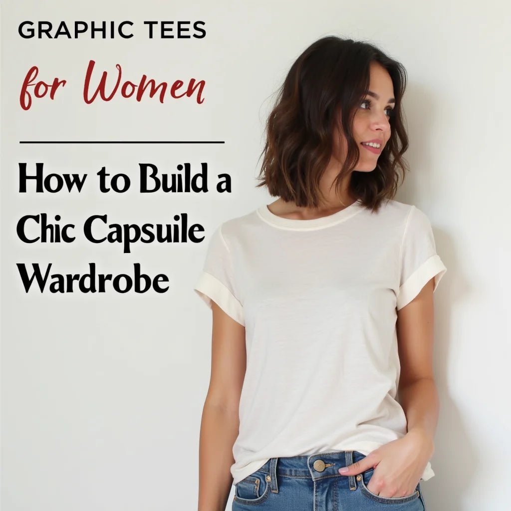 Graphic Tees for Women How to Build a Chic Capsule Wardrobe