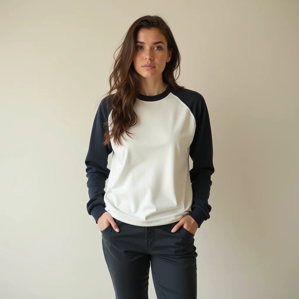 Organic Raglan Sweatshirt Comfort Style Sustainability