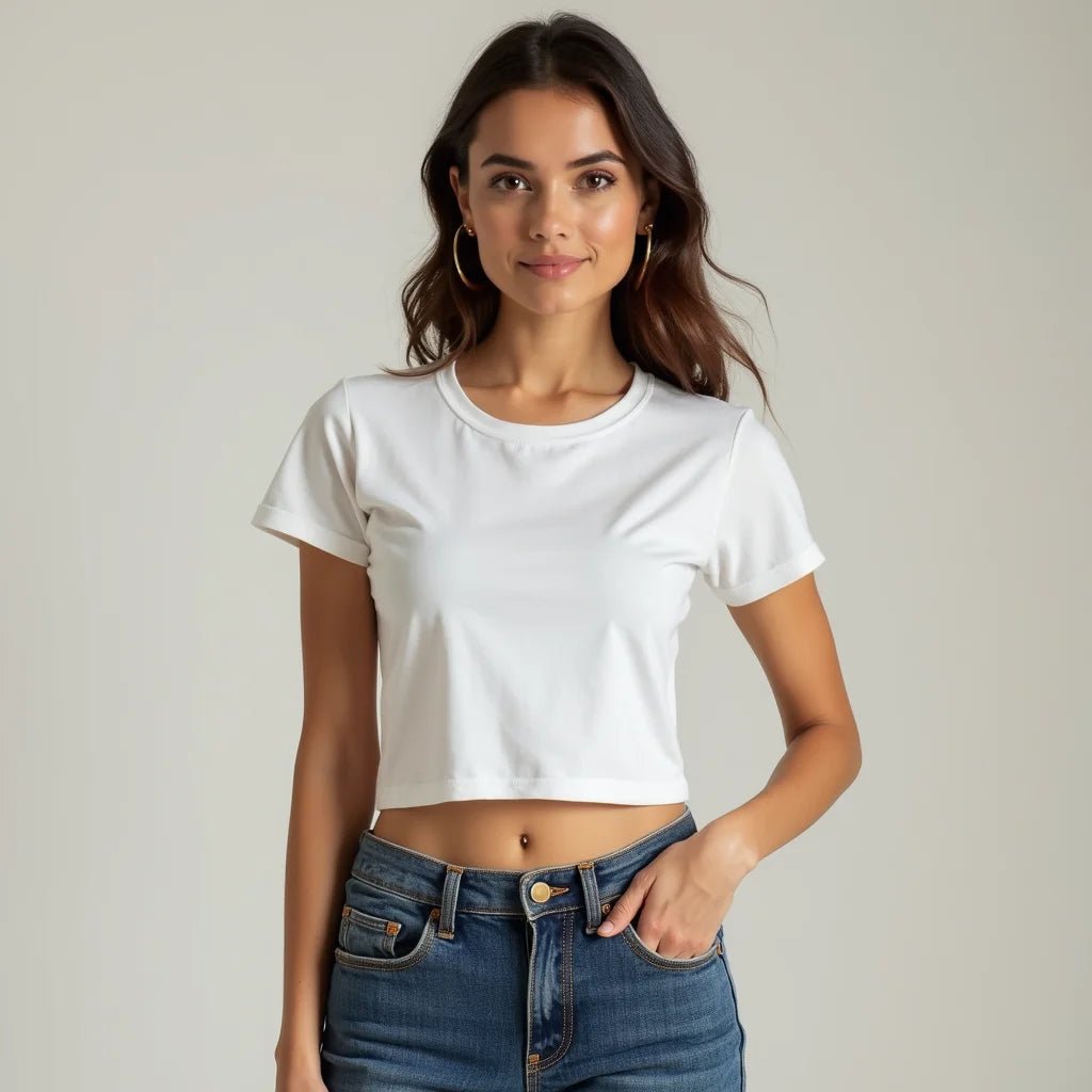 Crop Tee Shirts How to Style This Wardrobe Staple