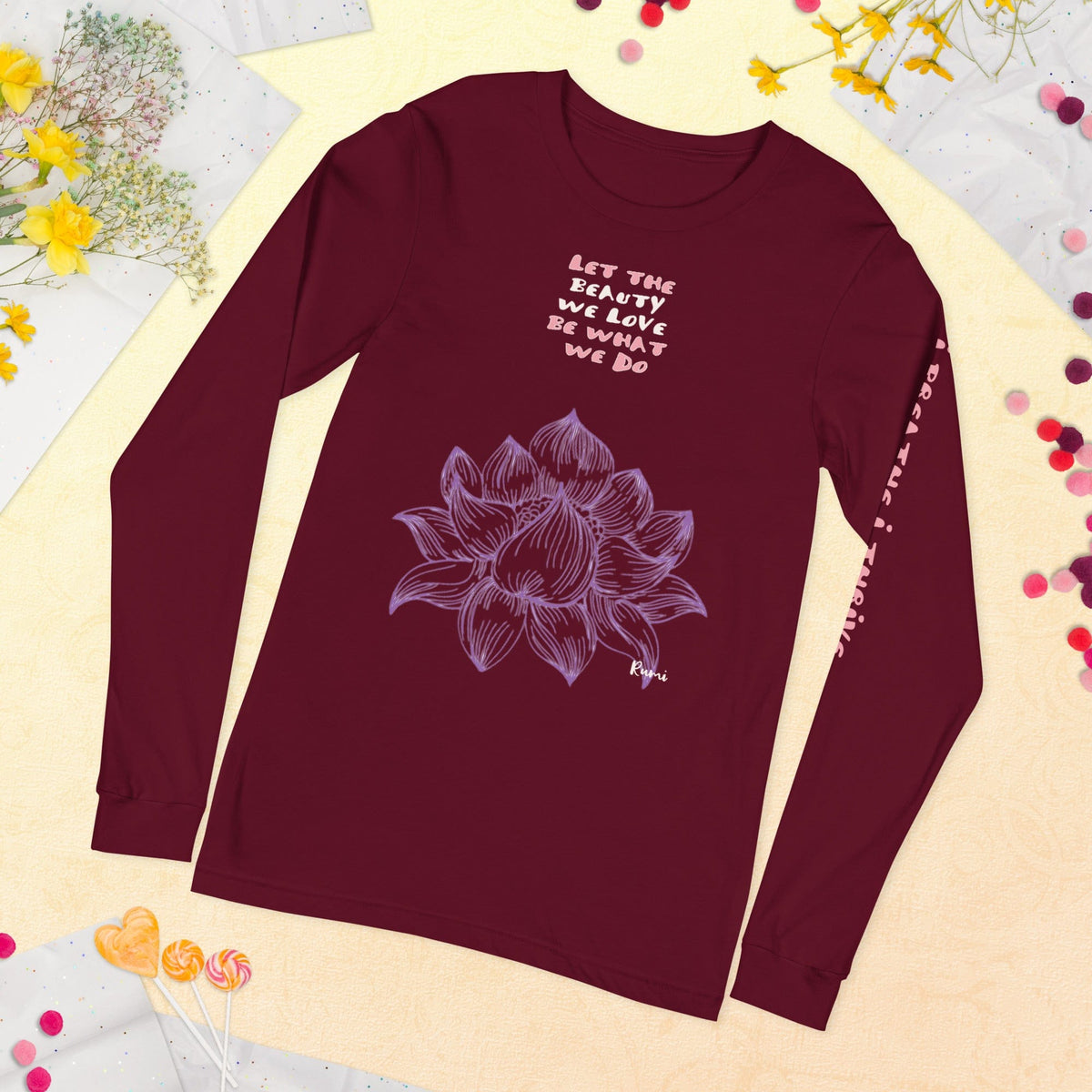 Shop Premium Qulaity Vintage Long Sleeve Lettering Tess