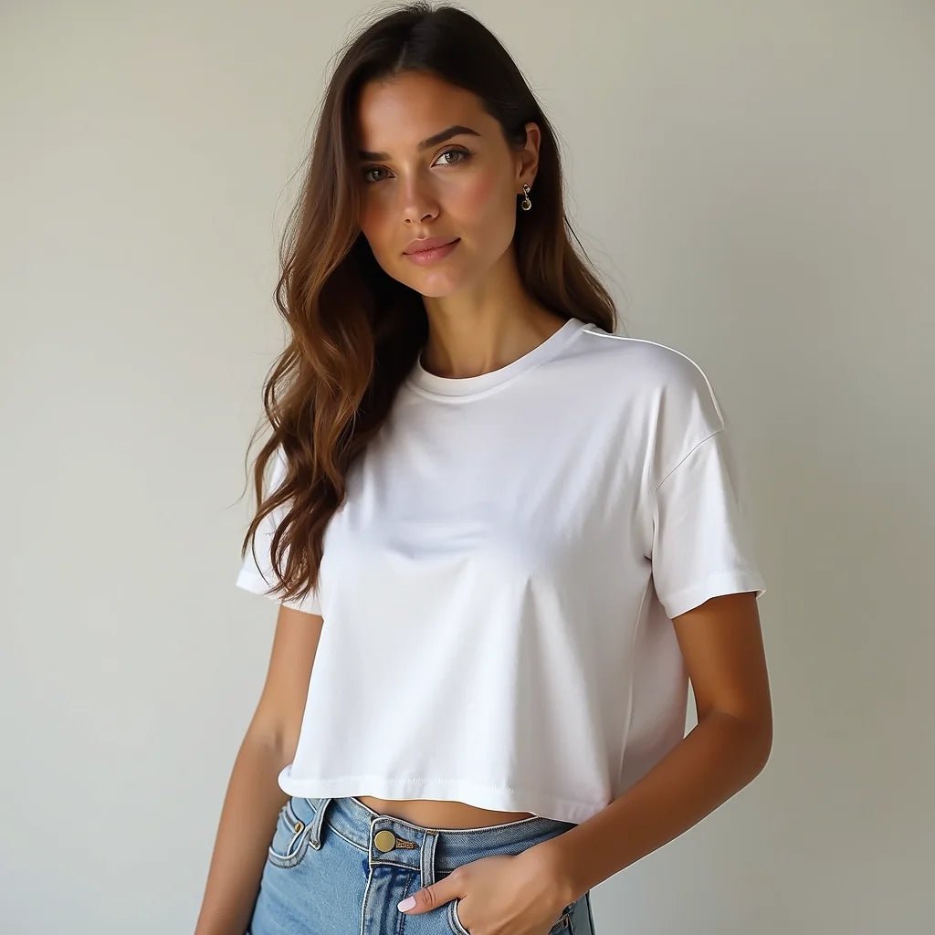 Essential Styling: Fashionable Crop Tees for Every Wardrobe