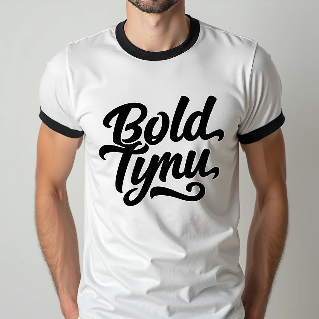 Mastering Lettering Graphic Tees for Bold Typography