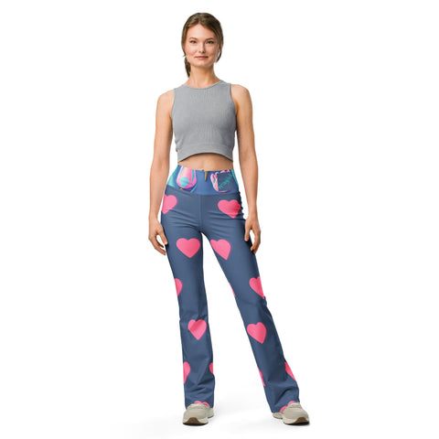 "I Heart Gym" Flare leggings - Magick