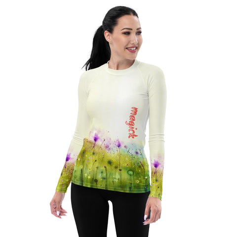 "Dreamy My World" Women's Rash Guard