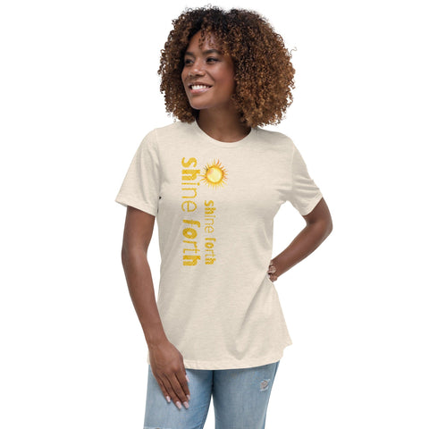 "Shine Forth" Women's Relaxed T-Shirt