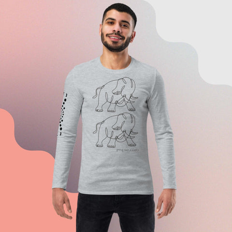 "Carry On" Unisex fashion long sleeve shirt